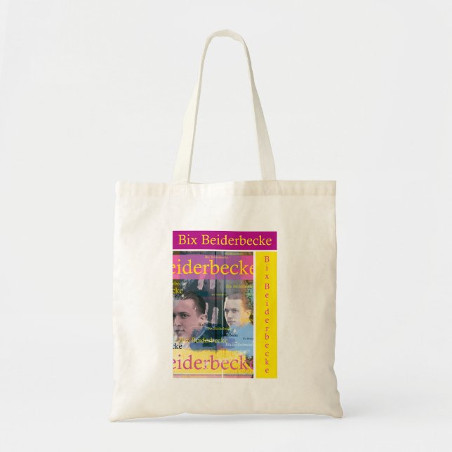 Bix Beiderbecke Tote Bag (Front)