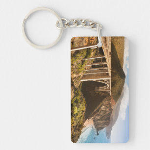 Bixby Bridge, Big Sur, California, USA Key Ring