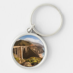 Bixby Bridge, Big Sur, California, USA Key Ring