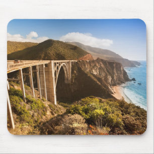 Bixby Bridge, Big Sur, California, USA Mouse Mat
