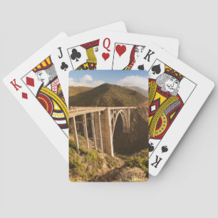 Bixby Bridge, Big Sur, California, USA Playing Cards