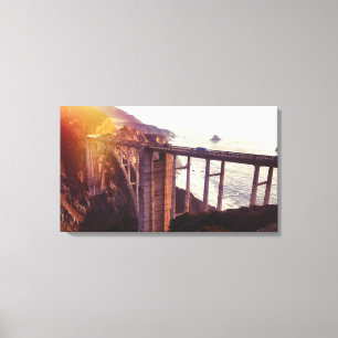 Bixby bridge canvas print