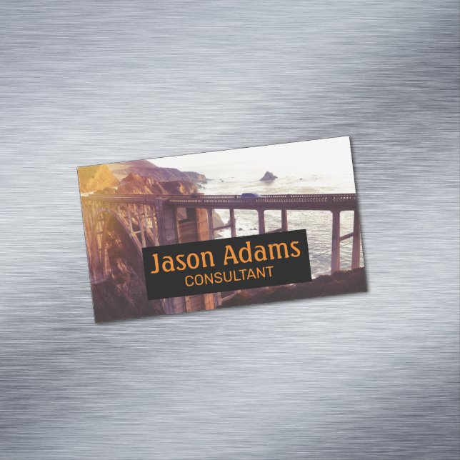 Bixby bridge 	Magnetic business card (In Situ)