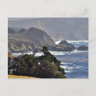 Bixby Bridges Ocean Coastlines Postcard