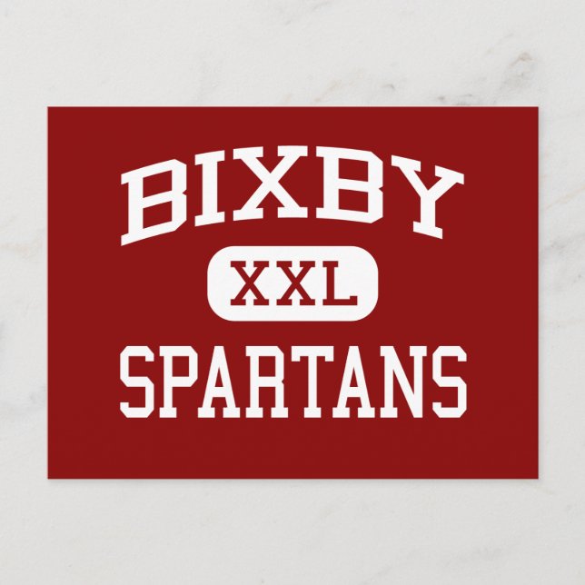 Bixby - Spartans - Middle School - Bixby Oklahoma Postcard (Front)