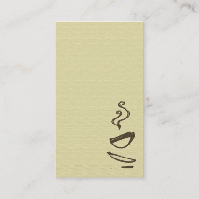 Biz Card - Coffee (Front)