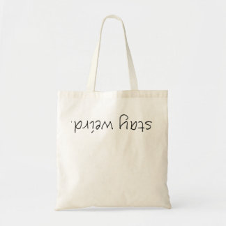 Bizar stay value draagtas satchel blank black tote bag