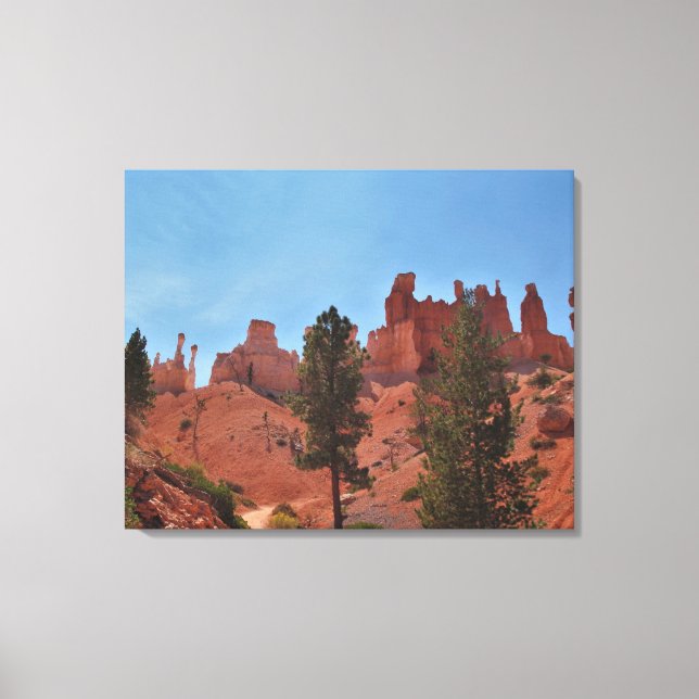 Bizarre Bryce Canyon Canvas Print (Front)