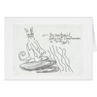 Bizarre Card, it's Frog Cat