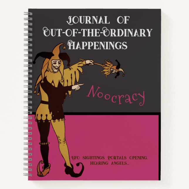 Bizarre Events Supernatural Spiritual Odd |  Notebook (Front)