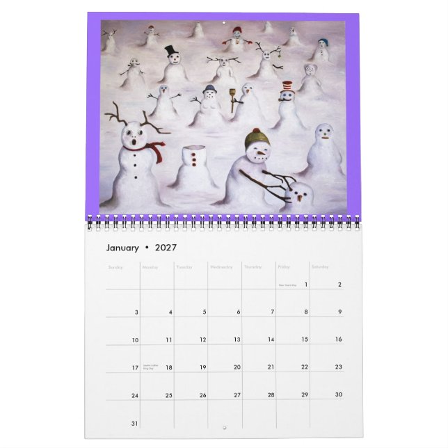 Bizarre Humour 2012 Calendar (Jan 2027)