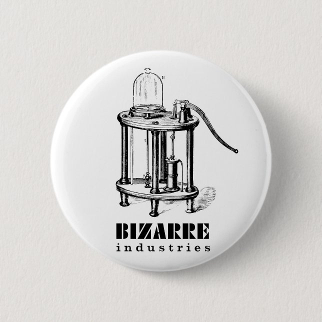 Bizarre Industries Button (Front)