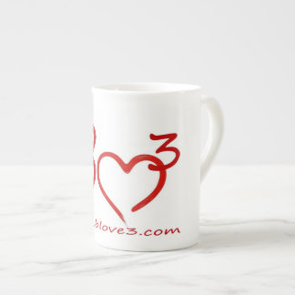 Bizarre Love Triangle Bone China coffee cup