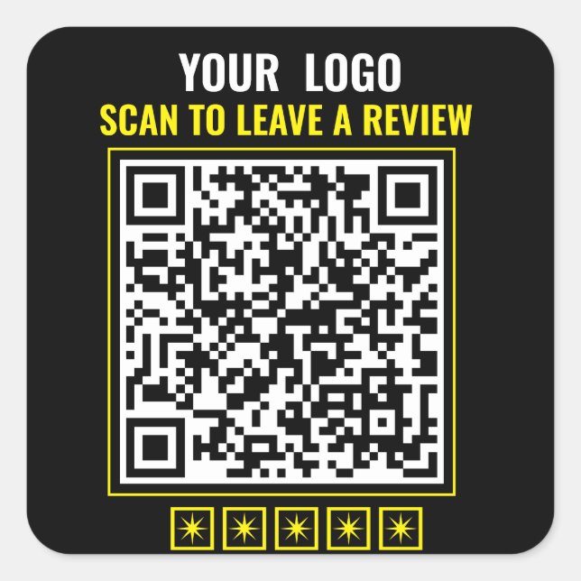 BizConnect: QR Code Sticker (Front)