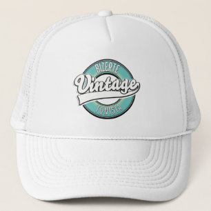 Bizerte tunisia vintage style logo trucker hat