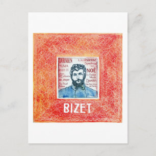 Bizet postcard