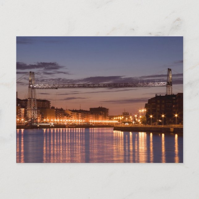Bizkaia bridge postcard (Front)