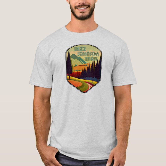 Bizz Johnson Trail Colours T-Shirt (Front)