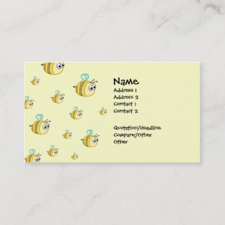 Bizzy Bees 2 Business Card