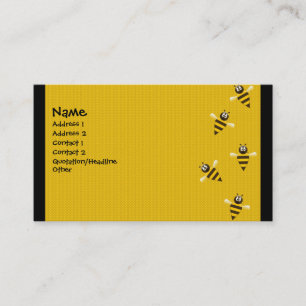 Bizzy Bees Business Card