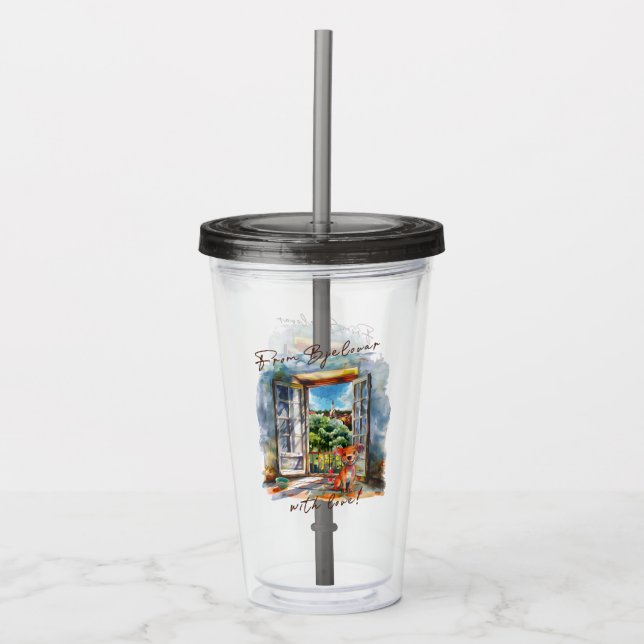 Bjelovar Acrylic Tumbler (Front)