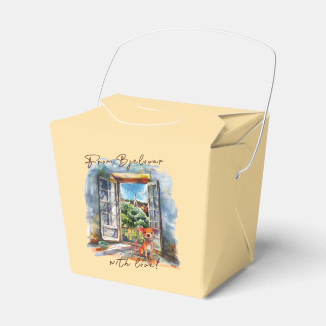 Bjelovar Favour Box (Front Side)