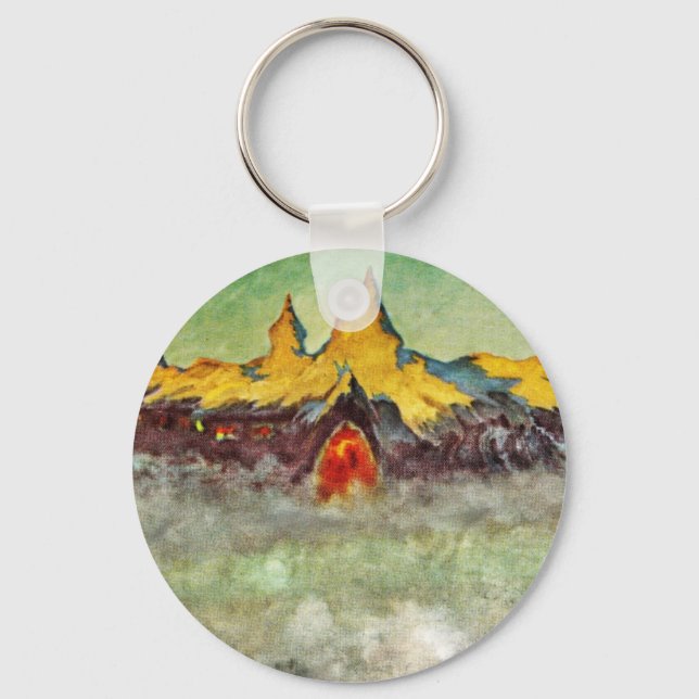 Bjerg - Troll Mountain Key Ring (Front)
