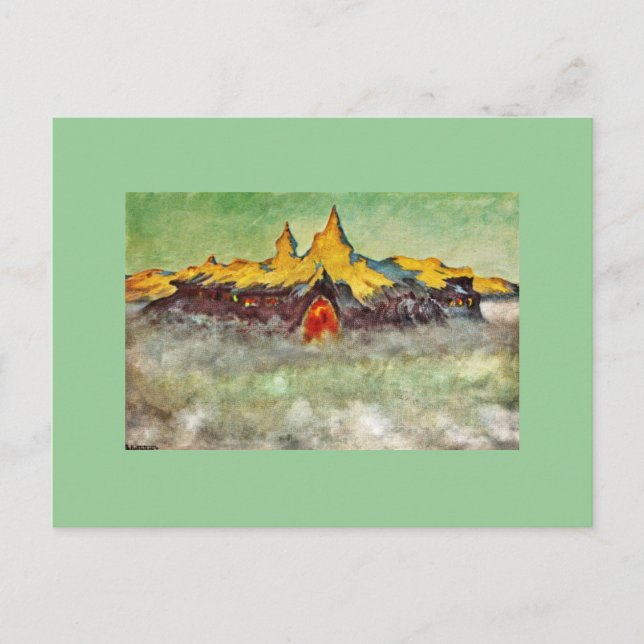 Bjerg - Troll Mountain Postcard (Front)