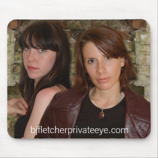 bjfletcherprivateeye.com Mouse Pad