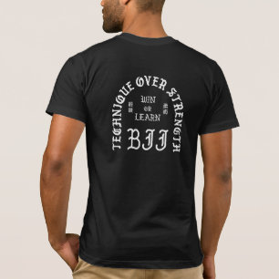 BJJ Blackletter (white) T-Shirt