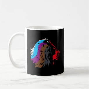 Bjj Brazilian Jiu Jitsu Belt Fighter Mma Lion Coffee Mug