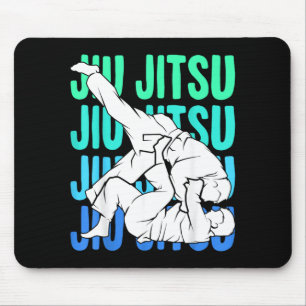 BJJ Brazilian Jiu Jitsu Kids Boys Men Jiujitsu Mouse Mat