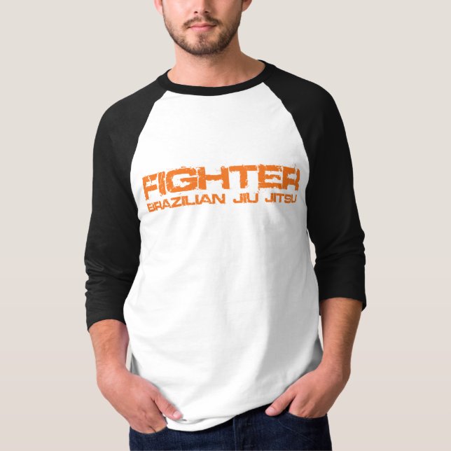 BJJ Fighter Raglan T-Shirt (Front)