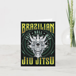 BJJ Grip Roll Win - Grappling Jiu Jitsu Dragon Card