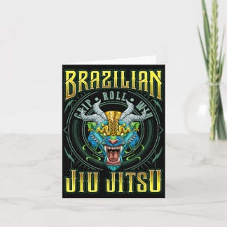 BJJ Grip Roll Win - Grappling Jiu Jitsu Tiger Card