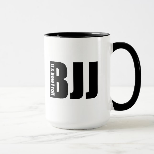 BJJ - It's how I roll, Mug (Right)
