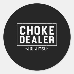 Bjj Mma Brazilian Jiu Jitsu Classic Round Sticker