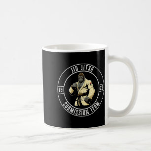 BJJ MMA Gorilla - Funny Brazilian Jiu Jitsu Coffee Mug