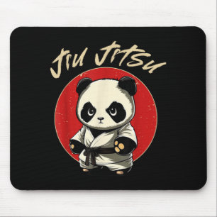 BJJ MMA Panda - Funny Brazilian Jiu Jitsu Mouse Mat