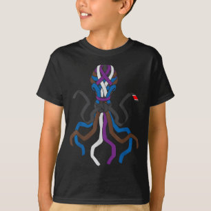 BJJ Rank Belt Stripes Octopus Funny Brazillian T-Shirt