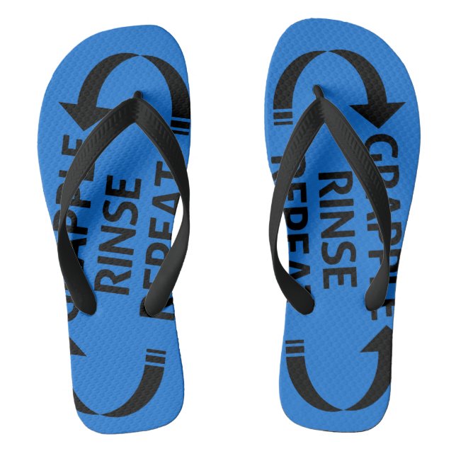 BJJ Ranked sandals (Blue belt) (Footbed)