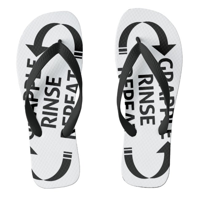 BJJ Ranked sandals (white belt) (Footbed)