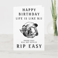 BJJ RIP Easy Birthday celebration