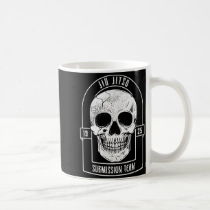 BJJ Skull - Brazilian Jiu Jitsu MMA Coffee Mug