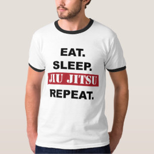 BJJ T-Shirt: Eat, Sleep, Jiu Jitsu, Repeat T-Shirt