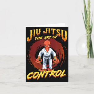 BJJ The Art Of Control - Grappling Jiu Jitsu Card