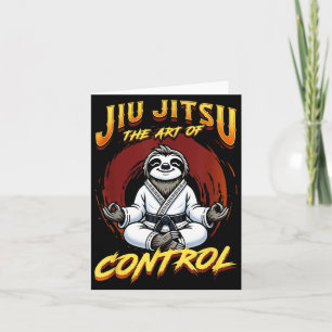 BJJ The Art Of Control - Grappling Jiu Jitsu Card