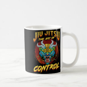 BJJ The Art Of Control - Grappling Jiu Jitsu Tiger Coffee Mug