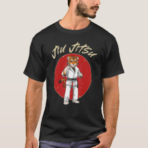 Bjj Tiger Brazilian Jiu Jitsu And Grappling T-Shirt