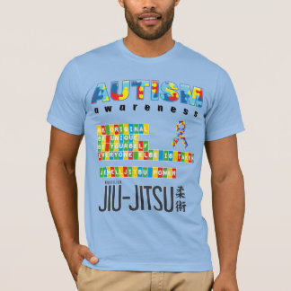 BJJ with Autism T-Shirt 